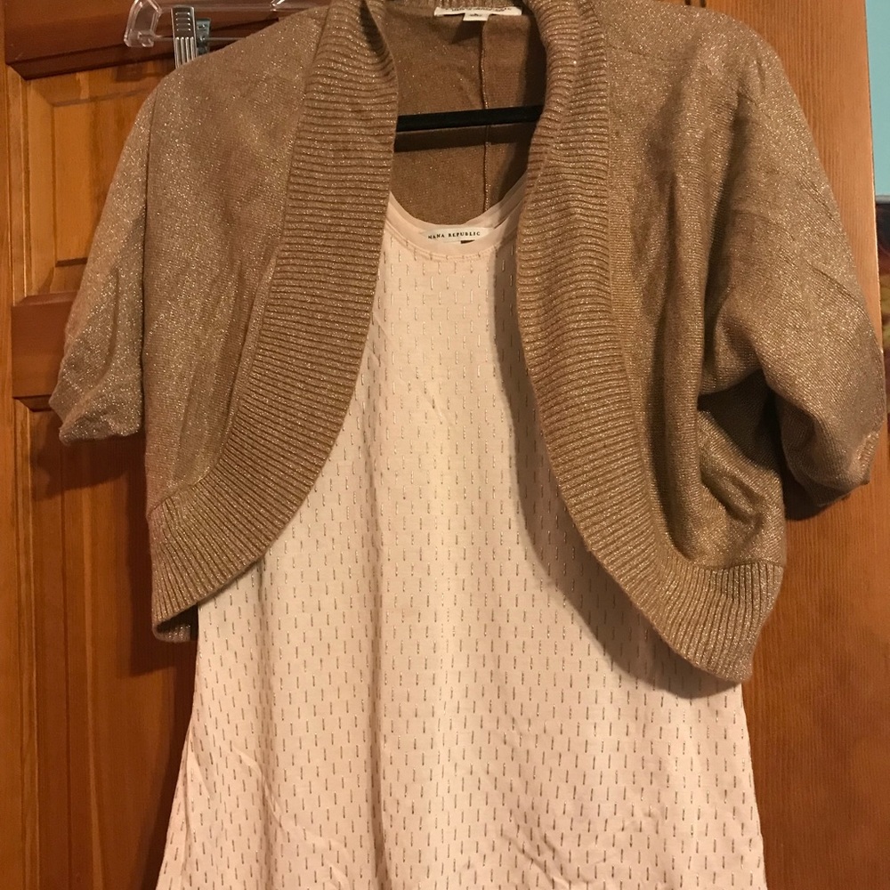 Shorts and sweater